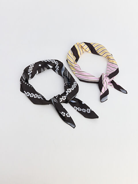 LCW ACCESSORIES Desenli Kadın Bandana 2'li
