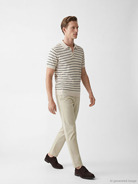 SOUTHBLUE Standart Kalıp Gabardin Erkek Pantolon