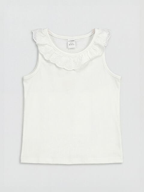 LCW Kids Bebe Yaka Kız Çocuk Atlet