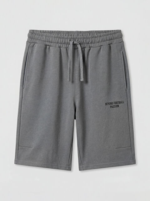 LCW Kids Slogan Baskılı Erkek Çocuk Şort - S6R647Z4-R2H