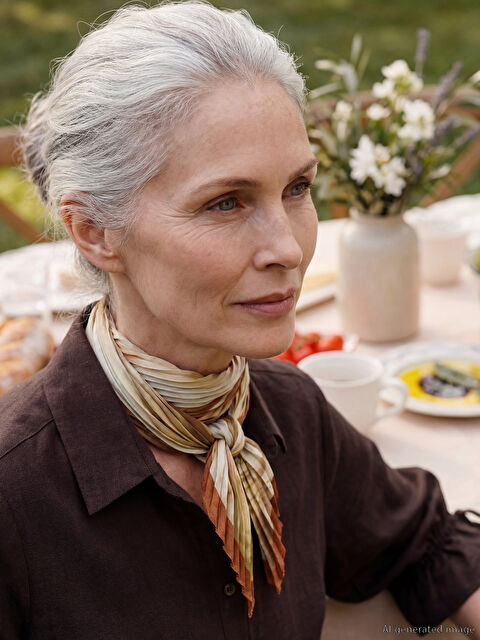 LCW ACCESSORIES Desenli Kadın Bandana