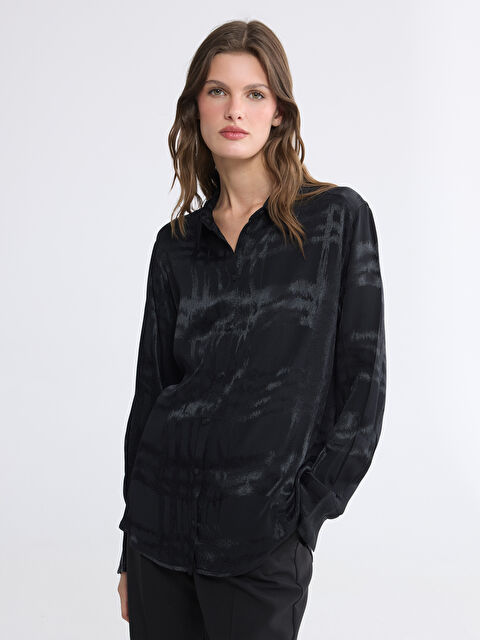 LCWAIKIKI Classic Desenli Kadın Gömlek