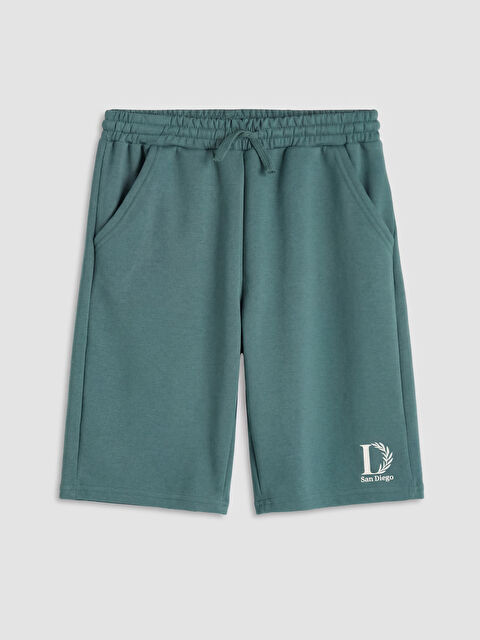 LCW Kids Baskılı Soft Touch Erkek Çocuk Şort