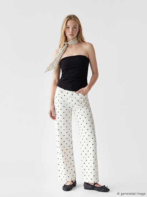 XSIDE Straight Fit Kadın Jean Pantolon