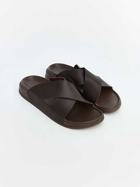 LCW STEPS Çapraz Bantlı Erkek Terlik