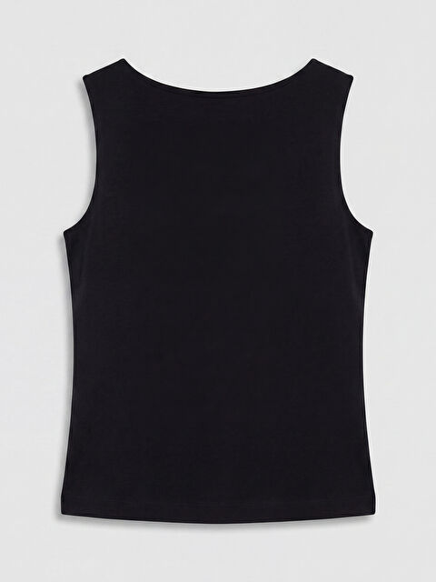 LCWAIKIKI Basic Kayık Yaka Kadın Atlet