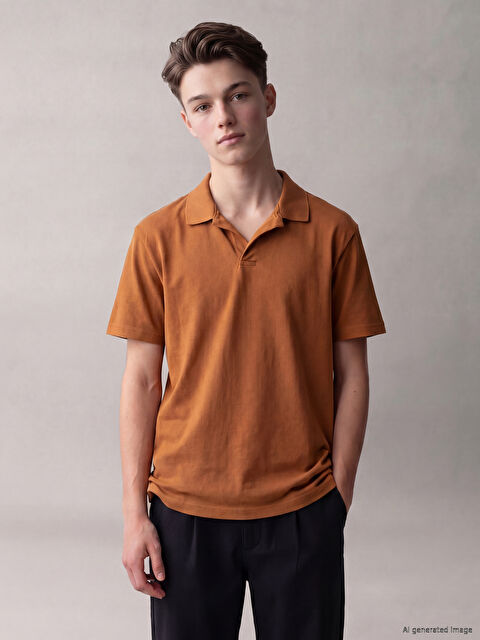 LCW Kids Polo Yaka Erkek Çocuk Tişört