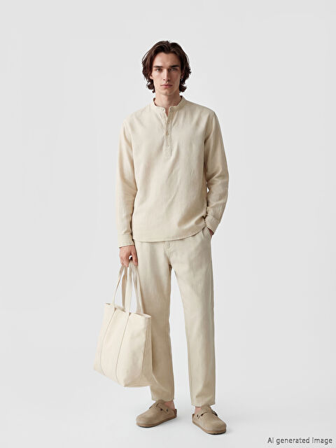 XSIDE Standart Kalıp Erkek Pantolon - S6S019Z8-FGB