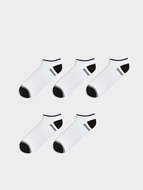 LCW ACCESSORIES Desenli Erkek Patik Çorap 5'li