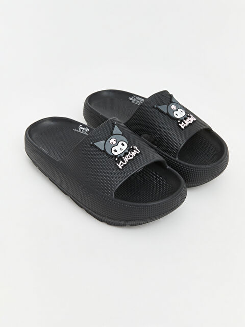 LCW STEPS Kuromi Baskılı Kız Çocuk Terlik