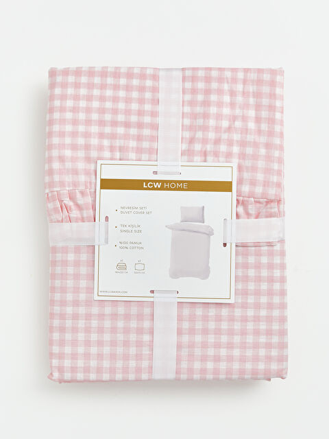 LCW HOME Pötikare Desenli Tek Kişilik Nevresim Seti