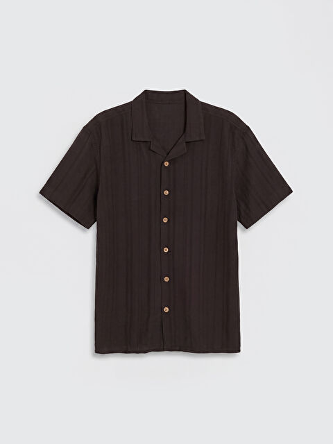 LCW Kids Çizgili Erkek Çocuk Gömlek