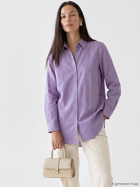 LCW ACCESSORIES Deri Görünümlü Kadın Omuz Çantası