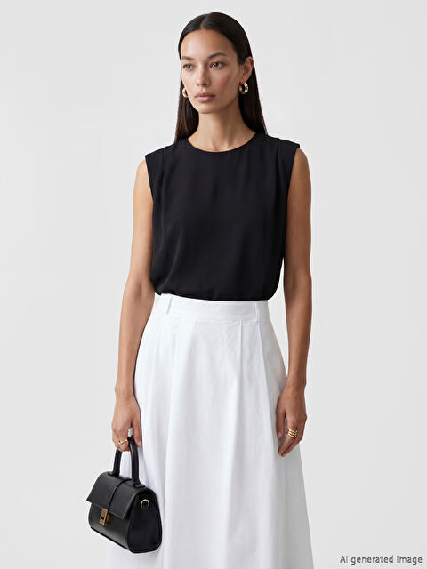 LCW ACCESSORIES Deri Görünümlü Kadın Omuz Çantası