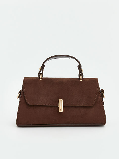 LCW ACCESSORIES Süet Görünümlü Kadın Omuz Çantası - S6S321Z8-D7V