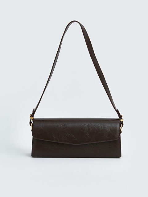 LCW ACCESSORIES Deri Görünümlü Kadın Omuz Çantası