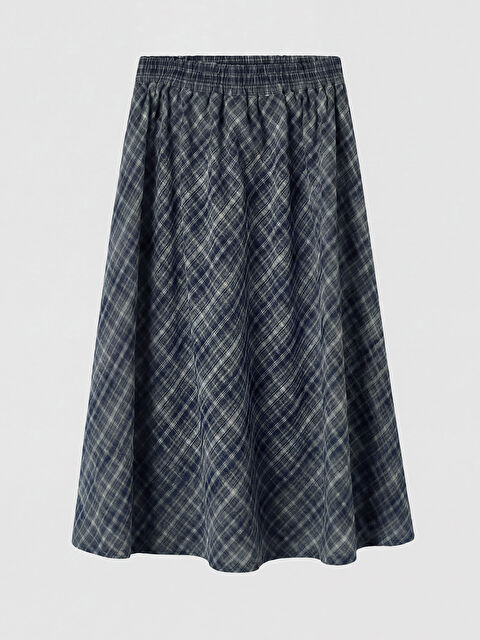 LCW Kids Kız Çocuk Ekose Kloş Etek