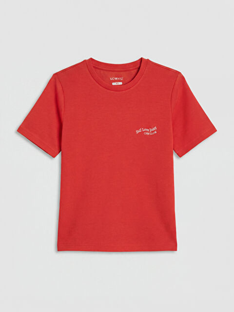 KOOR SPORT Nakışlı Soft Touch Kadın Spor Tişört