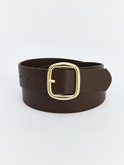 LCW ACCESSORIES Deri Görünümlü Kadın Kemer