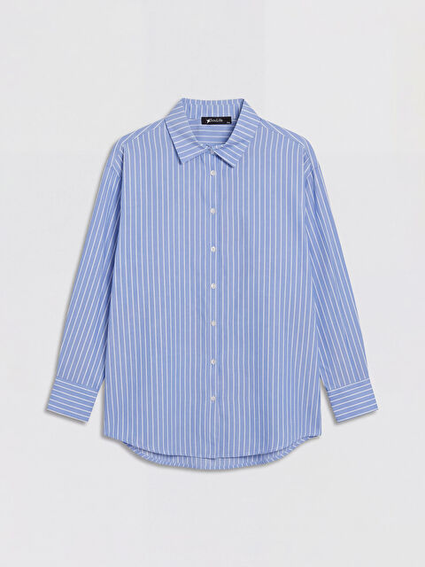 Soulife Çizgili Kadın Gömlek