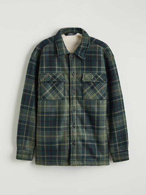 LCW Kids Ekose Erkek Çocuk Gömlek Ceket - W60024Z4-LME