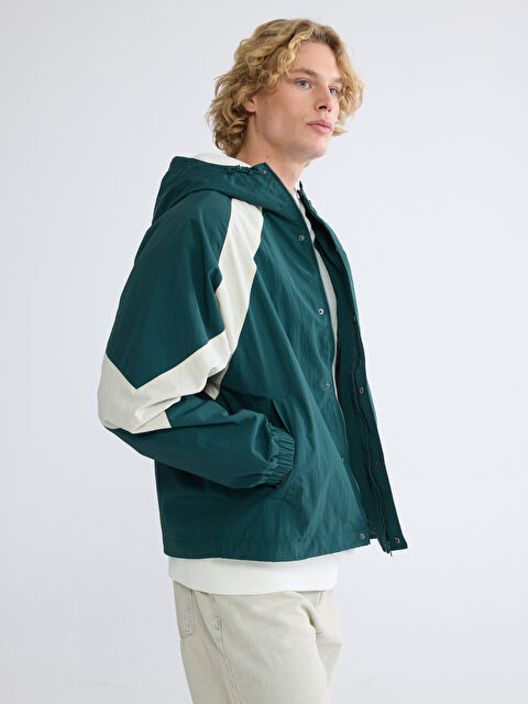 XSIDE Loose Fit Renk Bloklu Erkek Mont