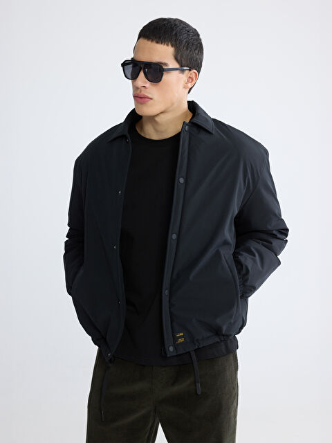 XSIDE Мужчины Черный Пальто - W60775Z8-CVL