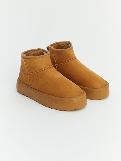 LCW STEPS Süet Görünümlü Kadın Bot - W61884Z8-CWX