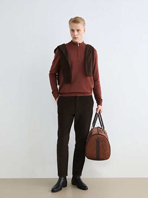 SOUTHBLUE Standart Kalıp Kadife Erkek Pantolon