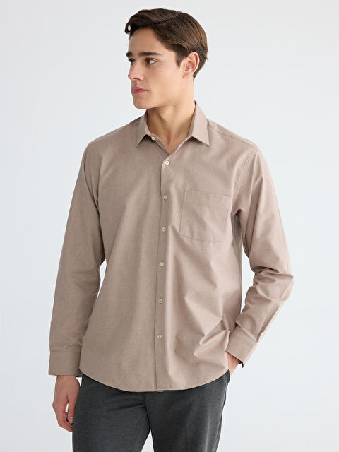 LCWAIKIKI Classic Regular Fit Erkek Gömlek	 - W62302Z8-10W