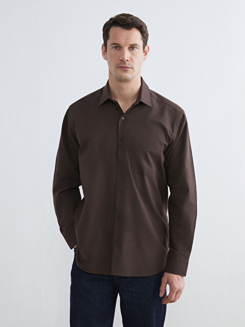 LCWAIKIKI Classic Regular Fit Erkek Gömlek	 - W62302Z8-D2N