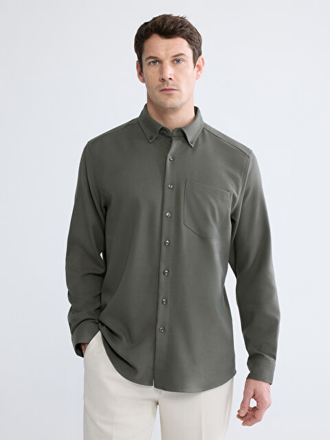 LCWAIKIKI Classic Regular Fit Erkek Gömlek - W63174Z8-HCP