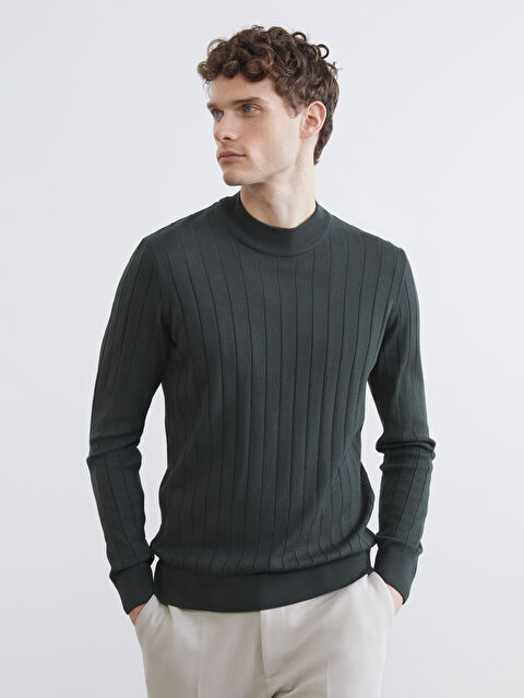 SOUTHBLUE Yarım Balıkçı Yaka Erkek Triko Kazak