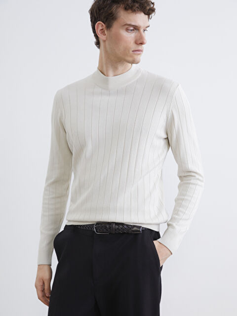 SOUTHBLUE Yarım Balıkçı Yaka Erkek Triko Kazak