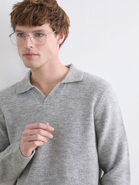 SOUTHBLUE Polo Yaka Triko Erkek Kazak - W63365Z8-LAM