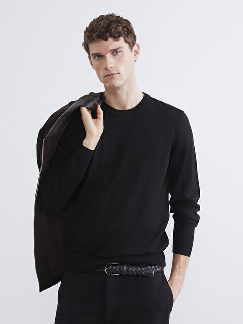 SOUTHBLUE Bisiklet Yaka Erkek Triko Kazak - W63373Z8-CVL