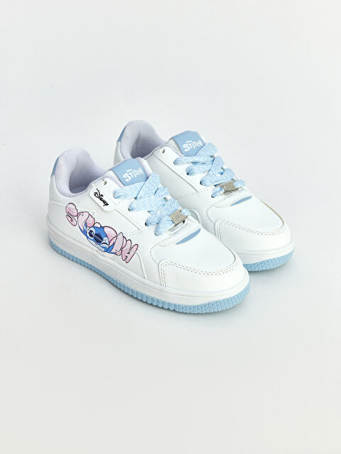 LCW STEPS Lilo ve Stitch Baskılı Kız Çocuk Spor Ayakkabı