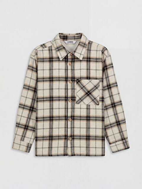 LCW Kids Ekose Erkek Çocuk Gömlek - W64415Z4-LKQ