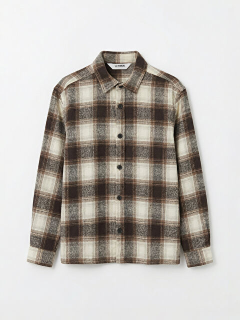 LCW Kids Ekose Erkek Çocuk Oduncu Gömlek - W64416Z4-LLL