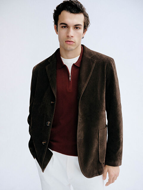 SOUTHBLUE Standart Kalıp  Erkek Blazer Ceket