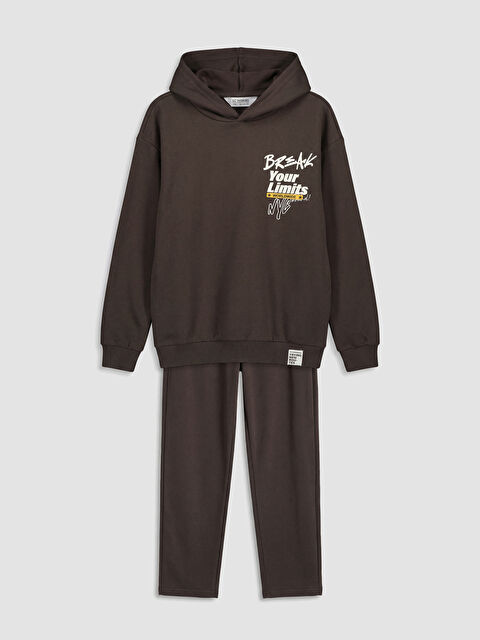 LCW Kids Baskılı Erkek Çocuk Eşofman Takım