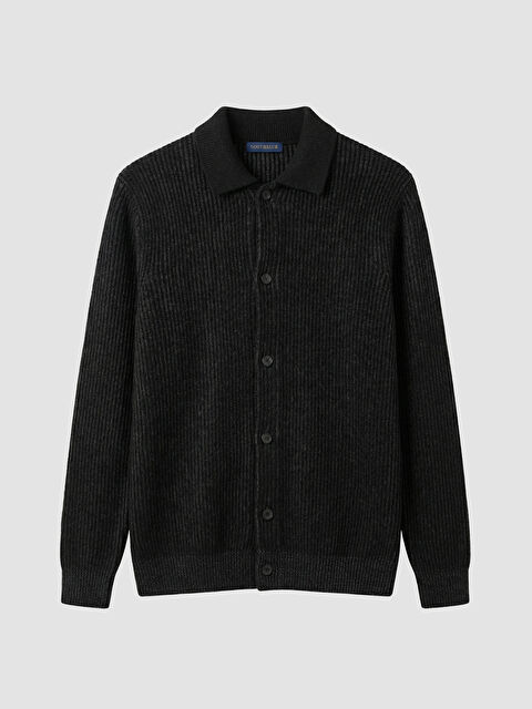 SOUTHBLUE Polo Yaka Erkek Triko Hırka - W65336Z8-CVL