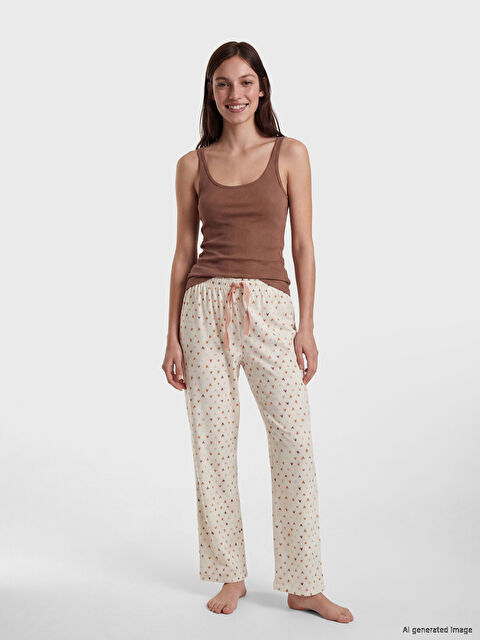 LCW DREAM Kalp Desenli Kadın Pijama Altı