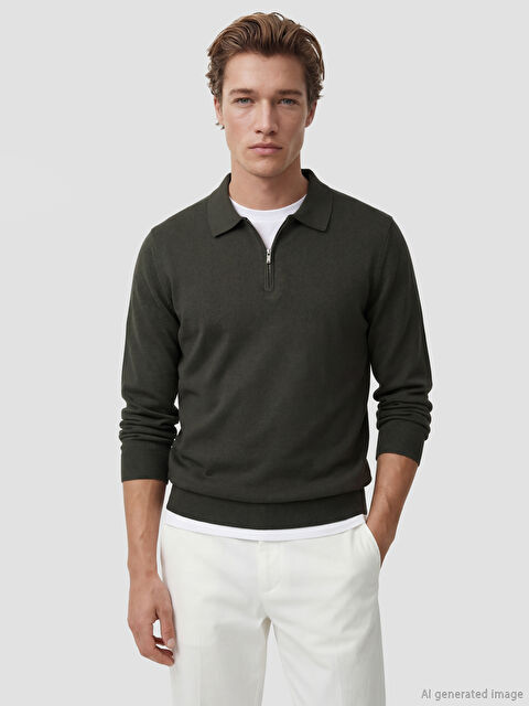 SOUTHBLUE Polo Yaka Erkek Triko Kazak