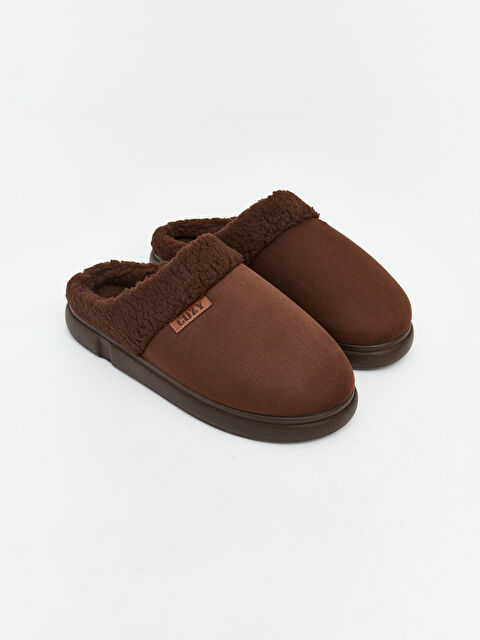 LCW STEPS Süet Görünümlü Erkek Ev Terliği - W6AB35Z8-RKQ