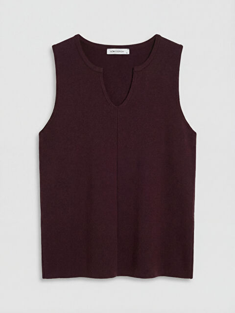 LCW EVERYDAY Kaçık Yaka Kadın Triko Kazak - W6AS63Z8-14F