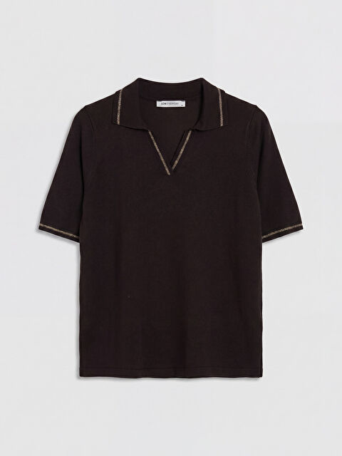 LCW EVERYDAY Polo Yaka Kadın Triko Kazak