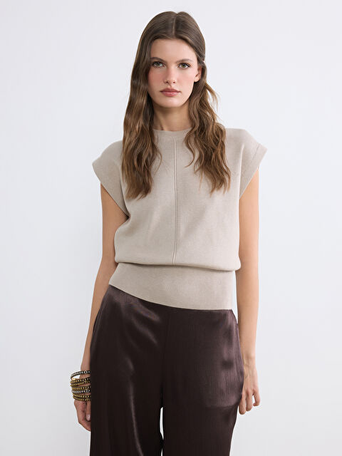 LCW EVERYDAY Bisiklet Yaka Kadın Triko Süveter