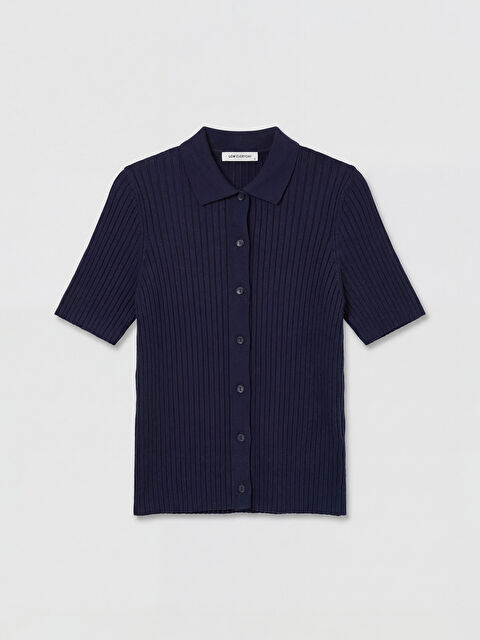 LCWAIKIKI Classic Polo Yaka Kadın Triko Hırka - W6BE33Z8-E1J