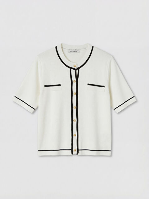 LCW EVERYDAY Bisiklet Yaka Kadın Triko Hırka